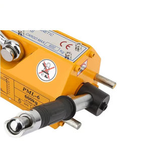 Elevador de placa magnética de Metal de 600kg y <span class=keywords><strong>1000kg</strong></span>, nueva eslinga de cadena magnética de elevación permanente para uso Industrial, elevador magnético permanente - Product Image 4