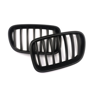 Rejilla de parachoques delantero BMW en negro mate de plástico ABS para X3 F25 2011-2013, actualización de estilo. - Product Image 5