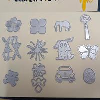 Nuovi Stencil per Scrapbooking 2026, Sacchetti a Sorpresa con Animali e Foglie, Fustelle in Metallo per Incisione