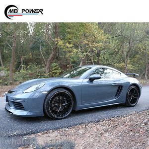 Labbro Anteriore per <span class=keywords><strong>Porsche</strong></span> <span class=keywords><strong>718</strong></span> in Stile TechArt, Diffusore Posteriore e Prese d'Aria, Spoiler Posteriore per Kit Carrozzeria <span class=keywords><strong>718</strong></span> - Product Image 5