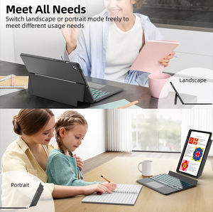 Gran oferta, funda para tableta con teclado inalámbrico con retroiluminación para <span class=keywords><strong>Samsung</strong></span> Galaxy <span class=keywords><strong>Tab</strong></span> <span class=keywords><strong>S7</strong></span> S8, funda para teclado - Product Image 6