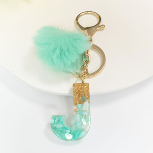 Tốt <span class=keywords><strong>B</strong></span>án Đơn Giản Ảnh Kỹ Thuật Số Keychain Ban Đầu Bling Với Vương Miện Nhựa Trắng Hoa Chữ Kim <span class=keywords><strong>C</strong></span>ương Vàng Trẻ Em Mama - Product Image 4