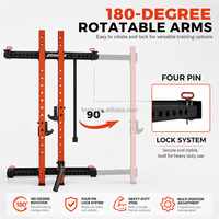 Zoshine – Rack de Squat Pliant Multifonctionnel en Métal pour la Musculation à Domicile, Équipement de Sécurité Durable pour la Musculation