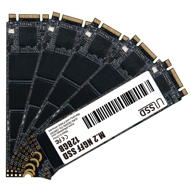 Hot Sale M.2 NGFF Internal SSD 400/500MB/S Speed 128GB 256GB for Desktop Application