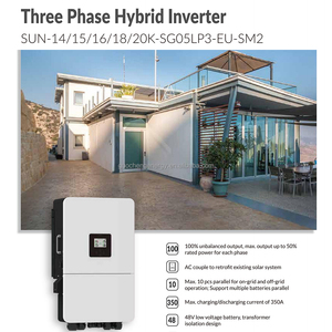 Convertisseur hybride solaire basse tension triphasé 380V pour l'UE 5/6/8/10/12/15/16/20kw en stock - Product Image 3