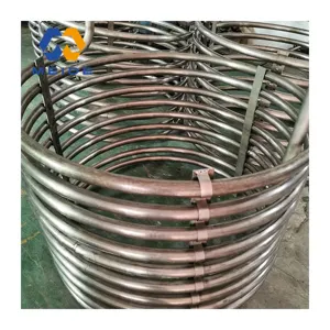 Titanium Corrugated Tube Coil Used For Cooling And Heat Exchanger Of Aquarium Fish Tanks