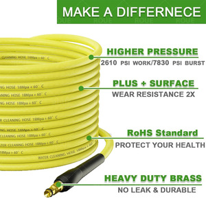 Kit de nettoyage de canalisations <span class=keywords><strong>Karcher</strong></span> K2-K7 de 50 pieds pour nettoyeur haute pression - Product Image 3