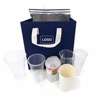 Emballage alimentaire à emporter, non tissé, en PP, réutilisable, écologique, durable, isotherme, impression de logo, vente en gros d'usine