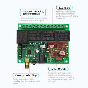 <strong>4</strong>-way Joystick <strong>Control</strong> for Industrial Equipment Lifting Wireless <strong>Remote</strong> <strong>Control</strong> Switch - Product Image 4