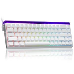 Clavier de jeu AULA <span class=keywords><strong>Hero</strong></span> 68 HE à interrupteurs magnétiques, clavier filaire à effet Hall, déclenchement rapide, RGB réglable, mécanique - Product Image 5