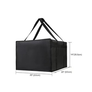 Bolsas Térmicas Impermeables de Tela No Tejida al por Mayor con Diseño de Letras para Transporte Profesional de <span class=keywords><strong>Pizza</strong></span> - Product Image 5
