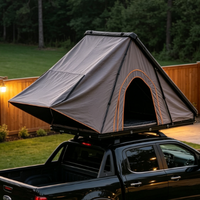 RAYCIN ABS Coque de protection pour tente de toit, abri de camping familial pour week-end panoramique, abri pour véhicule