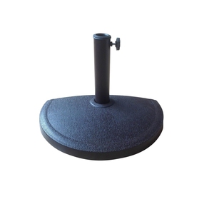 Sombrilla Semi-Base de Resina Negra 48x31.5 cm - Product Image 1