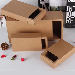 Natural Eco Kraft Window <b>Box</b> | Handmade Sliding Case for Display | Sustainable - Product Image 6