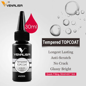 Vernis à ongles gel mat Venalisa Nail Art 30 ml, haute qualité, sans résidu collant, gel de finition pour ongles, <span class=keywords><strong>base</strong></span> <span class=keywords><strong>coat</strong></span>, marque privée - Product Image 4