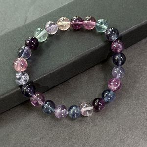 Bracelet en pierre naturelle avec perles de verre colorées, protection familiale, compatible FBA, livraison rapide - Product Image 4