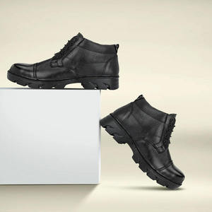 Men Casual Outdoor Lace Up Boots Anti Slip Wear Resistant Sole Soft Comfort Lining Durable Lightweight Fashion Footwear Daily - Product Image 6