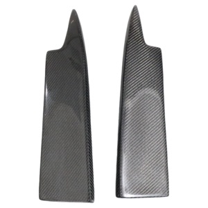 Para Mercedes Benz W117, divisor de parachoques trasero de carbono Real, apariencia de clase CLA, Kits de carrocería mejorados, divisor de estilo <span class=keywords><strong>FD</strong></span> de fibra de carbono - Product Image 5