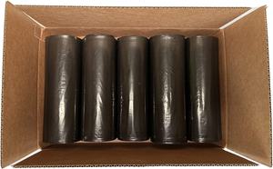 ถุงขยะมีโครงแบบด้านข้างทำจากพลาสติก PE มีการจัดการพื้นผิวพิมพ์ลายกราเวียร์ - Product Image 4