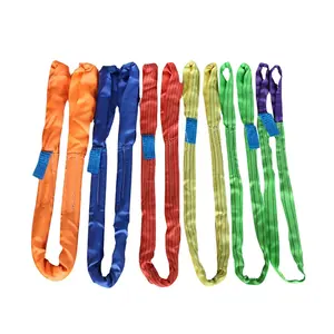 Vendas Diretas Da Fábrica Baixo Preço Chinês Fábrica Belt Slings Webbing Duplex Lifting Webbing Sling