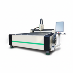 Machine de découpe laser à fibre haute vitesse 1530Eco 1500W CNC pour tôles d'acier, type portique, refroidissement par eau, industrielle, professionnelle - Product Image 1