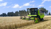 Moissonneuse-batteuse agricole de haute qualité 190 CV TE100 avec pièces de rechange en Afrique du Sud