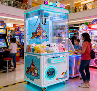 Machine à griffes d'arcade la plus vendue, machine à grue à jouets, distributeur de prix le mieux noté pour l'exportation mondiale