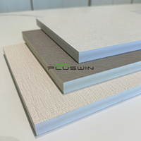 Panneau stratifié PVC haute densité PLUSWIN 15mm 17mm 18mm, grain de bois, marbre, panneau en mousse PVC haute brillance pour armoire