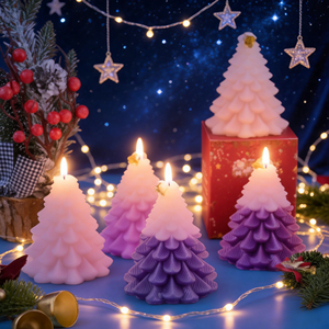 Velas Aromáticas Creativas con Forma de Árbol de Navidad, Regalos, Recuerdos, Decoración para el Hogar, Velas Perfumadas, Regalos de Cumpleaños - Product Image 4