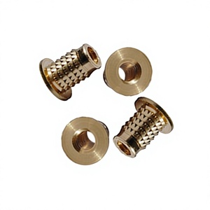 Tuercas de inserción de latón de alta resistencia con múltiples cabezas – Fijaciones de expansión con púas y acabado pulido - Product Image 2