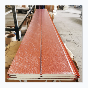 16mm chịu thời tiết PU cách điện bánh sandwich Panel tường Polyurethane/tường Bên ngoài/cách nhiệt/Bảng trang trí - Product Image 5