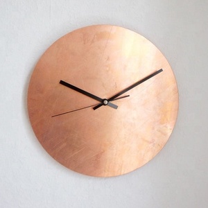 นาฬิกาทองแดงดิบติดผนัง - Product Image 1