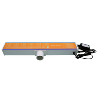 Cascade murale décorative en acrylique pour piscine, chute d'eau de 600 mm avec contrôle par téléphone