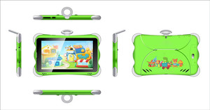 7 inç çocuk Tablet bilgisayar <span class=keywords><strong>Android</strong></span> 1 + 16GB noel hediyesi oyun ve zeka geliştirme yeni ürün için çocuklar için - Product Image 2