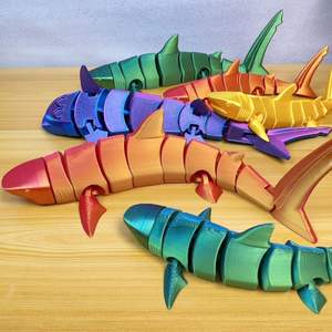 Vashine - Juguetes de Animales de Cristal Flexible Impresos en 3D, Materiales PLA Seguros para Niños, Figuras de Acción Impresas en 3D para Niños - Product Image 6