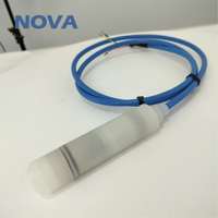 Capteur de niveau submersible anticorrosion en PTFE 4-20mA RS485 HART, capteur céramique pour liquides corrosifs, pour réservoir chimique