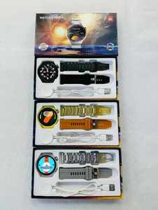 2025 Mới Nhất Đồng Hồ 4Pro + Golen Thông Minh Đồng Hồ Pin Lớn Sạc Không Dây Android Màn Hình Thể Thao Đồng Hồ La Bàn Điều Khiển Từ Xa - Product Image 3