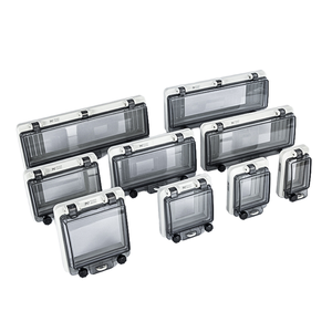 Boîtier Électrique Extérieur Étanche IP67 en ABS/PC Anodisé avec Couvercle Transparent Verrouillable pour Disjoncteur - Product Image 1