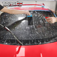 Nouvelle sortie : Film de protection de pare-brise EPU pour voiture, film teinté haute clarté 7 mil, anti-explosion, hydrophobe, facile à installer