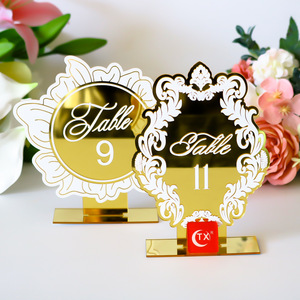 Menu <span class=keywords><strong>de</strong></span> bar personnalisé en acrylique doré, <span class=keywords><strong>décoration</strong></span> <span class=keywords><strong>de</strong></span> mariage, fête, événement, avec numéros <span class=keywords><strong>de</strong></span> <span class=keywords><strong>table</strong></span>, carte <span class=keywords><strong>de</strong></span> placement, numéro <span class=keywords><strong>de</strong></span> <span class=keywords><strong>table</strong></span> <span class=keywords><strong>de</strong></span> mariage - Product Image 3