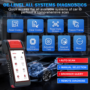 KINGBOLEN K6 Pro <span class=keywords><strong>TPMS</strong></span> <span class=keywords><strong>Sensor</strong></span> Herramientas de Diagnóstico <span class=keywords><strong>OBD2</strong></span> EOBD Escáner Lector de Código Actualización Gratuita Durante 2 Años 26 Restablece Herramientas Automotrices - Product Image 4