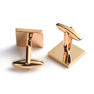 Mancuernillas Metálicas de Esmalte Suave con Diseño Delgado, Servicio OEM, Regalo Festivo, Gran Venta - Product Image 4