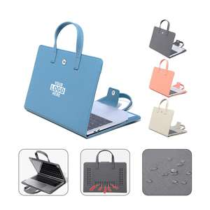 Funda para Portátil Impermeable, Suministrada por Fábrica, Regalo Promocional, Bolsa con Asa Hecha de Material PU - Product Image 2