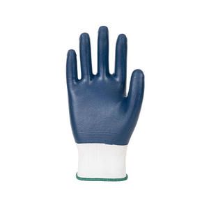 Revestimiento de revestimiento de poliéster de 13G con nitrilo completo, resistente al agua, resistente al aceite, guantes seguros para el trabajo, EN388, guantes de jardín y equipo de protección - Product Image 3