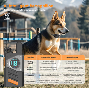 2025 keluaran baru kerah pelatihan anjing grosir dengan suara, getaran, goncangan listrik kerah anti-gonggongan jarak jauh 3280FT - Product Image 6
