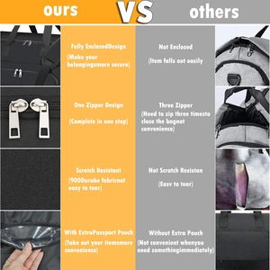 Free Sample 2 in 1 Hanging Carry on Garment <b>Suitcase</b> Suit Duffel Travel Convertible Garment Bag with Shoulder <b>Strap</b> for Men - Product Image 4