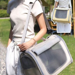 Grande spazio comodo tapparelle per animali domestici traspirante stoffa per bambola borsa a tracolla cerniera per gatti che vanno a borsetta - Product Image 5