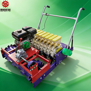 Máquina sembradora de verduras de 10 filas alimentada por gasolina, repollo, lechuga, apio, cebolletas, hierba, máquina plantadora de semillas de partículas pequeñas - Product Image 5