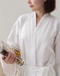 Nuevo Bata de Baño Tipo Waffle para Primavera y Otoño - Bata Holgada Unisex para Hotel, Spa y Salón de Belleza - Product Image 3