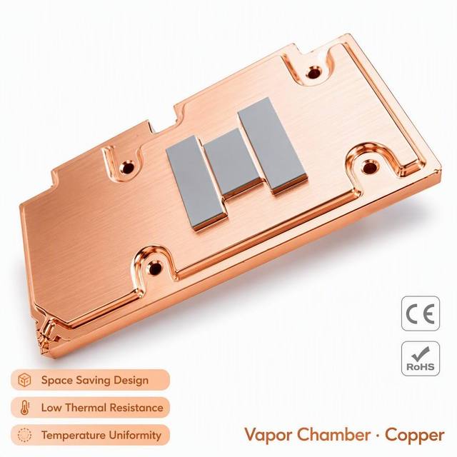 Ultra Thin Vapor Chamber 3D VC Isothermal Surface Sintered Copper Powder Two-Phase Heat Transfer Planar Heat Spreader Heatsinks